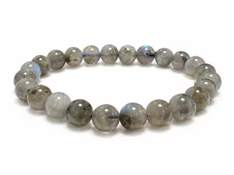 Pulsera de Labradorita AA cuentas de 8-9mm