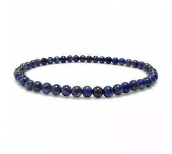 Pulsera de Lapislázuli A con Cuentas de 4-5mm