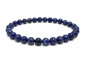 Pulsera de Lapislázuli A cuentas 6-7mm