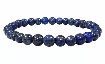 Pulsera de Lapislázuli AA cuentas 6-7mm