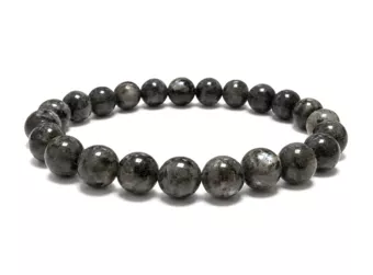 Pulsera de Larvikita Perlas A 8mm
