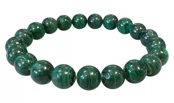 Pulsera de Malaquita con cuentas de 10mm