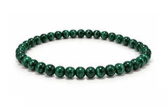 Pulsera de Malaquita AA cuentas 4mm