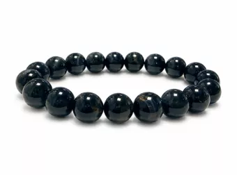 Pulsera de Ojo de Halcón AA cuentas de 10mm