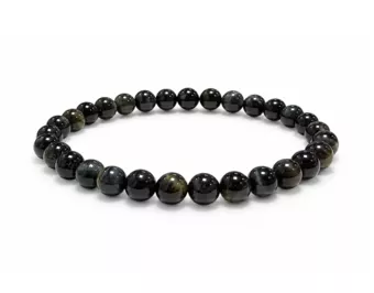 Pulsera de Ojo de Halcón AA Cuentas de 6 mm