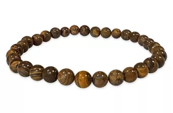 Pulsera de Ópalo Boulder A cuentas 5-6mm