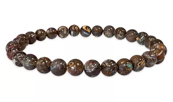Pulsera de Ópalo Boulder AAA cuentas 5-6mm