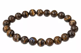 Pulsera de Ópalo Boulder A+ cuentas 8-9mm