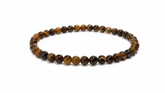 Pulsera de Ojo de Tigre AB Cuentas de 4 mm