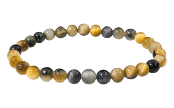 Cuentas Ojo de Tigre dorado A 6mm
