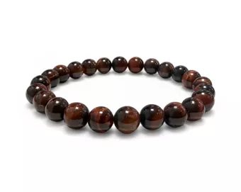 Pulsera de Ojo de Buey A Perlas 8 mm