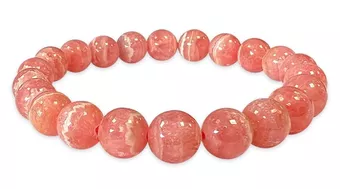 Pulsera de Rodocrosita Argentina AAA cuentas 7.5-8.5mm