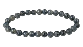 Pulsera de Zafiro Azul AAA cuentas 6-7mm