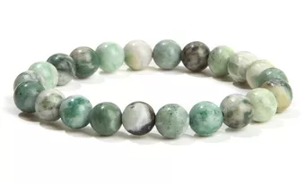 Pulsera de Serpentina Calidad A Perlas 8mm