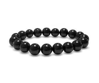 Pulsera de Shungita A cuentas 10mm