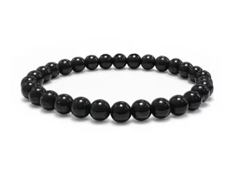 Pulsera de Shungita A cuentas 6mm
