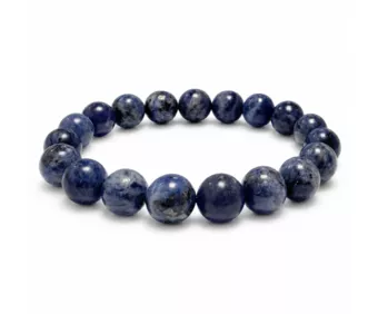 Pulsera de Sodalita A Cuentas de 10 mm