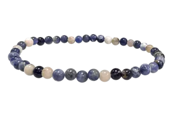 Pulsera de sodalita cuentas 4mm