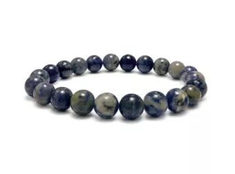 Pulsera de Sodalita A Cuentas de 8-9 mm