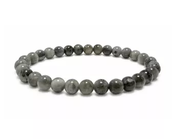 Pulsera de Turmalina Ojo de Gato A con Cuentas de 6-7mm