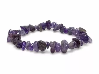 Pulsera Chips de Amatista A 5-8mm