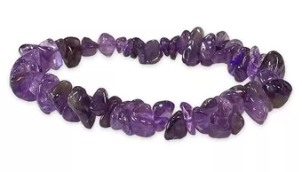 Pulsera de Chips de Amatista de Uruguay AA 5-8mm