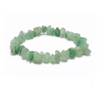 Pulsera Chips de Aventurina Verde A 5-8mm