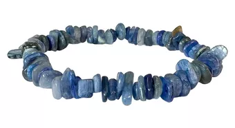 Pulsera de Chips de Cianita Azul AA 5-8mm