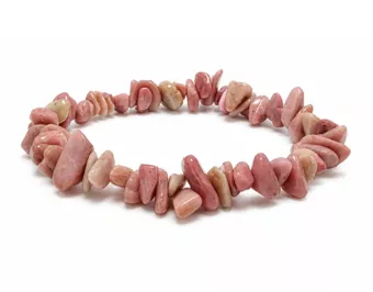 Pulsera de Chips de Rodonita de Australia A+ 5-8mm