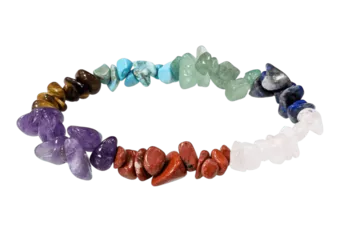 Pulsera Chips 7 Chakras A 5-8mm