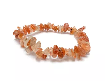 Pulsera de Piedra del Sol Multicolor con Piedras Irregulares AA 5-8mm