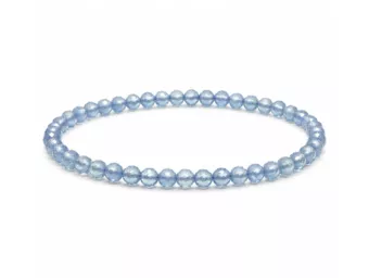 Pulsera de Aguamarina Facetada AA – Cuentas de 3 mm