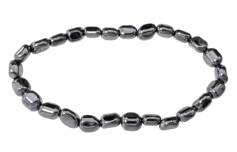 Pulsera de Hematita piedras enrolladas