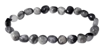 Pulsera de Turmalina Ojo de Gato Rodados