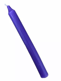 Velas Goloka Teñidas en Masa Malva 13cm
