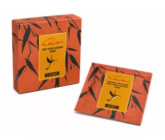 Bolsitas Perfumadas Colibri de Maroma Cedro x3