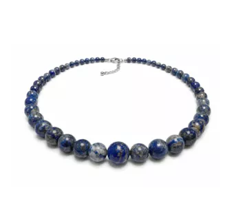 Collar Degradado de Lapislázuli AB Perlas 4-12mm 50cm