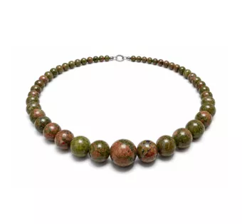 Collar Degradado de Unakita A Perlas 6-14mm 50cm