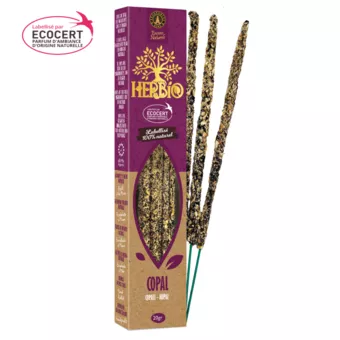 Incienso Smudge Ecocert Herbio Copal 20g