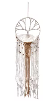 Atrapasueños Blanco Árbol de la Vida 30 cm