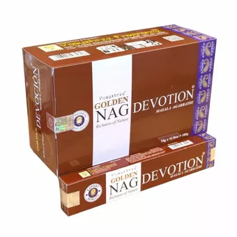 Incienso Vijayshree Golden Nag Devotion 15g