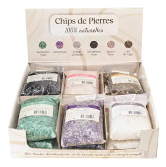 Pierres Chips display 250g x 12 bolsas