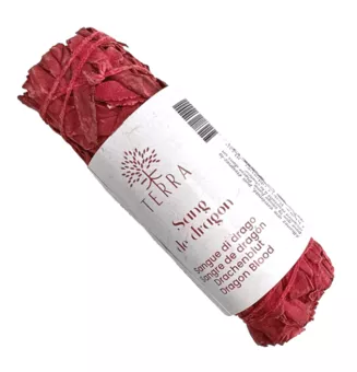 Paquete de sangre de dragón de salvia blanca 25-30 g 10 cm