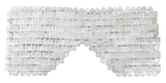 Máscara para los Ojos de Cristal de Roca de Brasil A