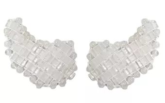 Parches para Ojos de Cristal de Roca de Brasil A