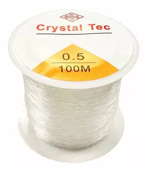 Hilo Elástico Redondo Cristal 0.5mm 100m