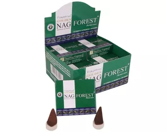 Incienso Vijayshree Golden Nag Forest en Conos