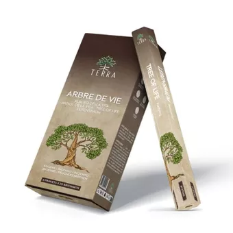 Terra Incienso Árbol de la Vida hexa sin carbón 30grs