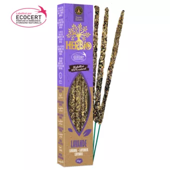 Incienso Smudge Ecocert Herbio Lavanda 20g