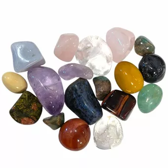 Mezcla de piedras naturales pulidas – 250 g